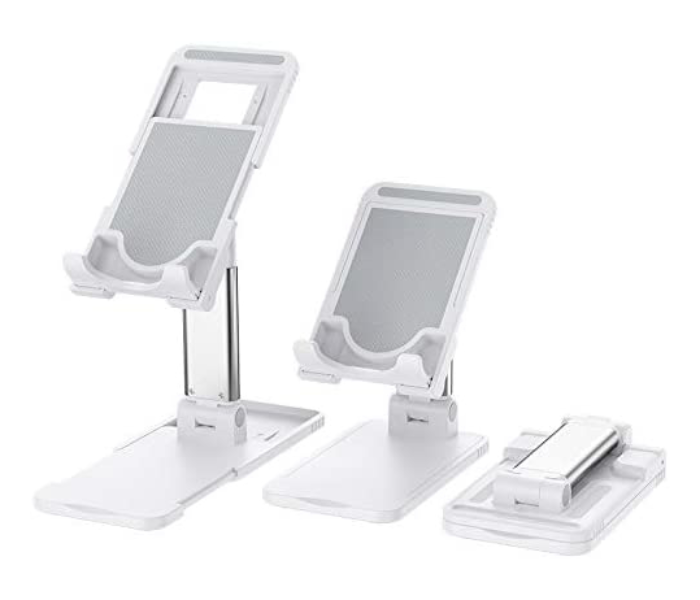 Metal Table Top Mobile Holder - White - Zoom Image 1