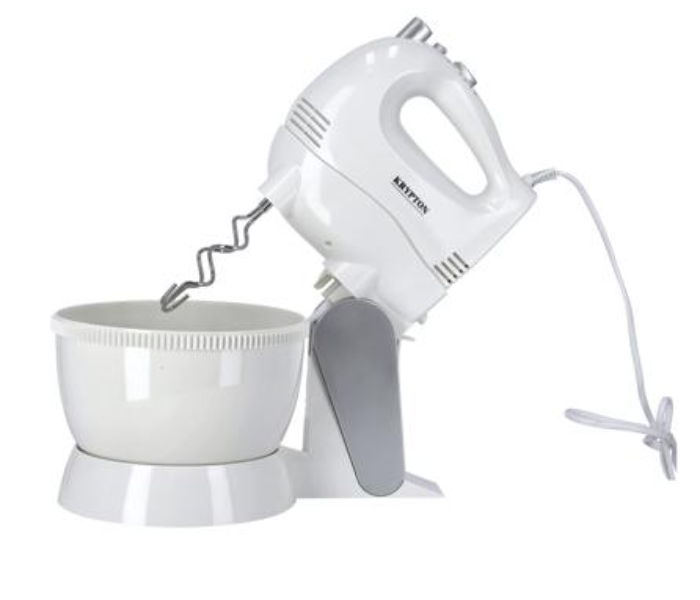 Krypton KNSM6242 Electric Hand and Stand Mixer - White - Zoom Image 2