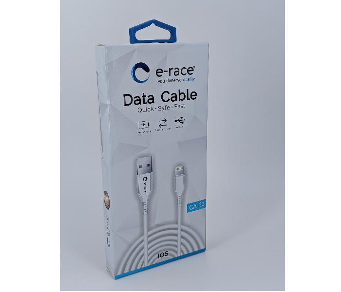 E-Race CA-38 Micro Cable - White - Zoom Image 3