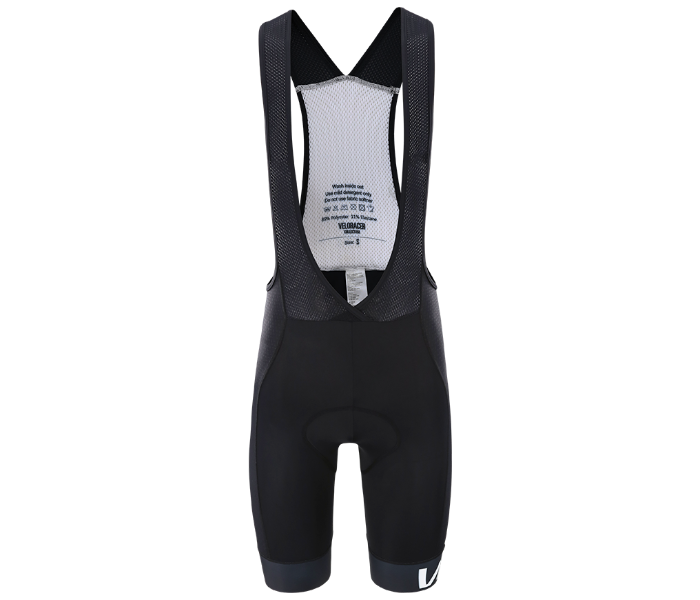 Veloracer Velo Pro Large Bib Shorts- Black - Zoom Image 2