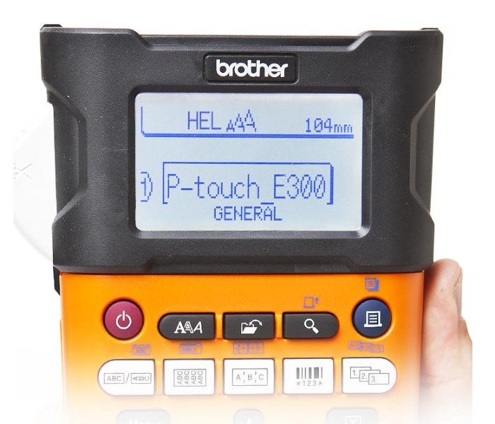 Brother PTE110VP English and Arabic Industrial Label Printer - Zoom Image 1