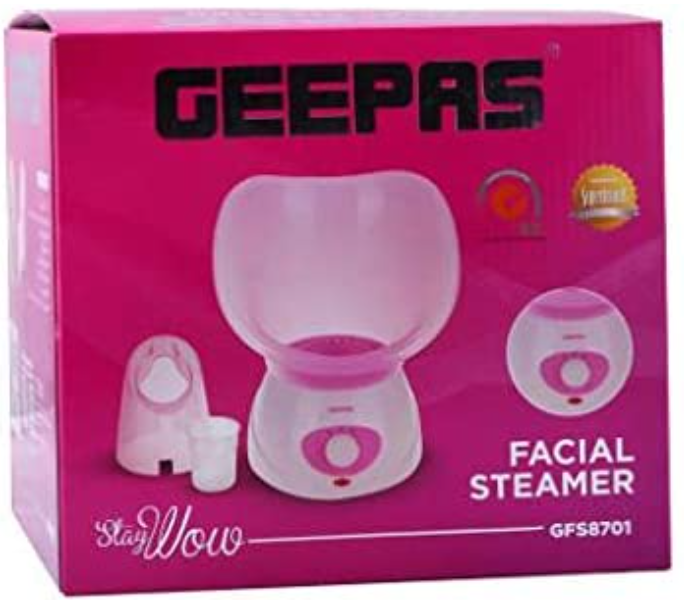 Geepas GFS8701 PTC Heating Facial Steamer with Mask - Pink - Zoom Image 9