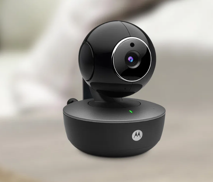 Motorola FOCUS88 Portable Indoor HD Wi-Fi Smart Home Monitoring Camera - Black - Zoom Image 2