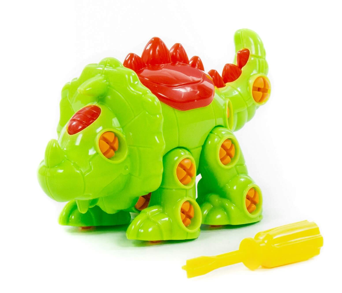 Polisie ATTP76816 Triceratops Take-apart Dinosaur Toy for Kids - Zoom Image