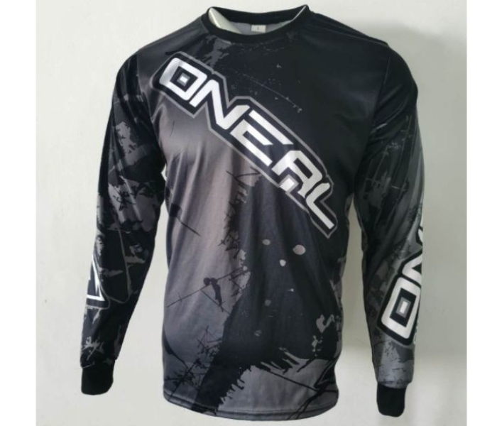 ONEAL2 Sublimated Longsleeves XXL Jersey for Cycling and Scooters - Black - Zoom Image 1