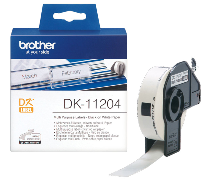 Brother DK-11204 Multi Purpose Label - Zoom Image 1