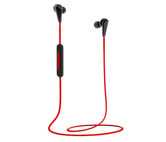 Lenovo HE01 Wireless Stereo Bluetooth 5.0 Sports Running Neckband In-Ear Earphone with Magnetic Buds and 6-Hour Battery Life - Red - Zoom Image 2