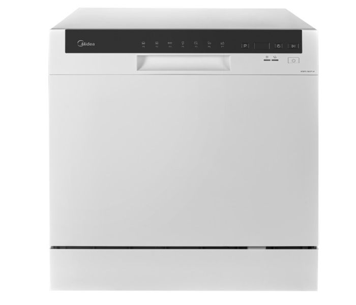 Midea WQP8-3802F-S Table Top Dishwasher 8 Place Setting- Silver - Zoom Image 1