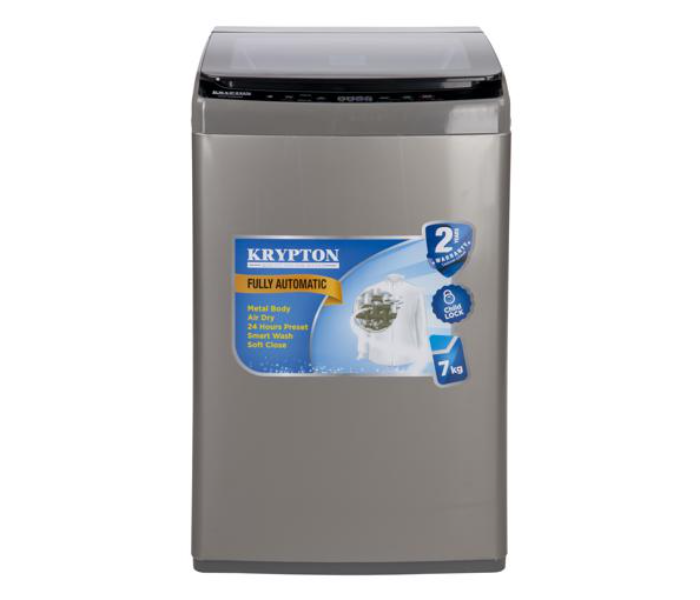 Krypton KNFWM6230 7KG Fully Automatic Washing Machine- Grey - Zoom Image 4