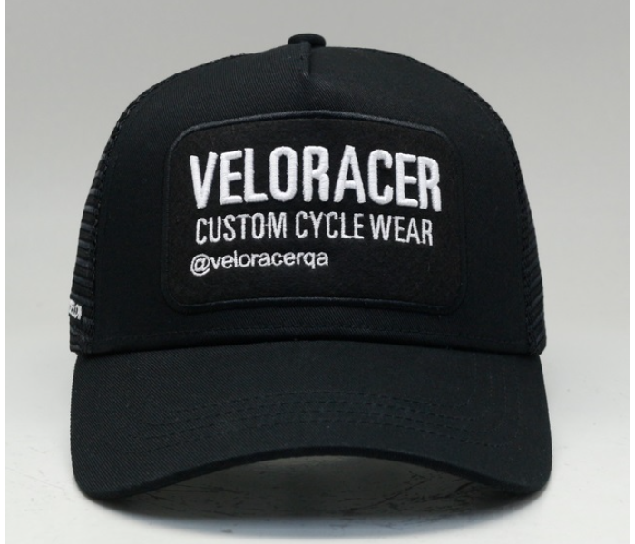 Veloracer Velo Trucker Cap XXL- Black - Zoom Image 1