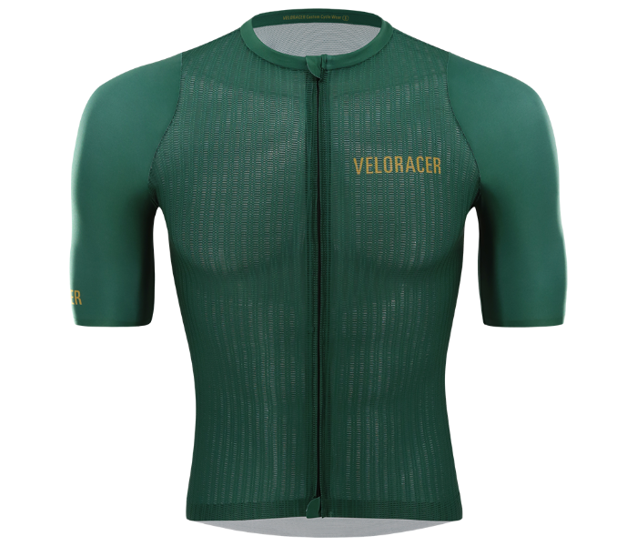 Veloracer Velo Lightweight XL Jersey- Green - Zoom Image 1