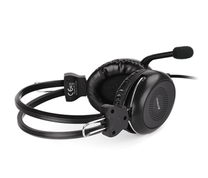 A4TECH HU-30 Comfort Fit Stereo USB Headset - Black - Zoom Image 2