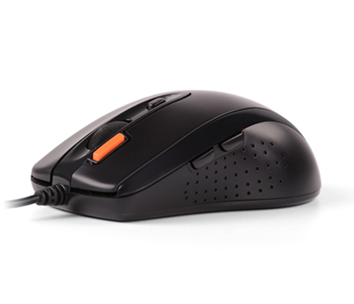 A4TECH N-70 Wired Mouse - Black - Zoom Image 3