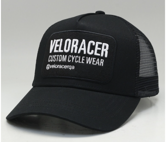 Veloracer Velo Trucker Cap XL- Black - Zoom Image 2