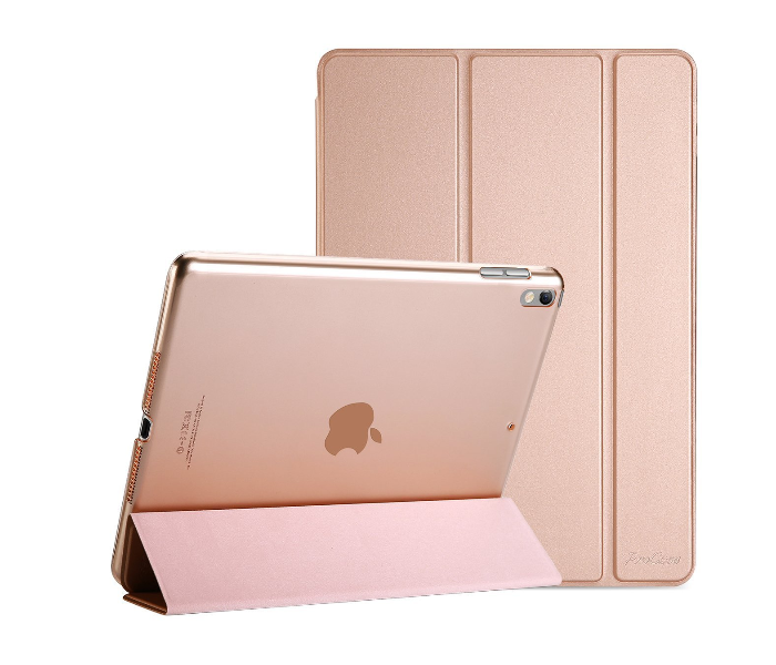 Green Premium Leather Case For Apple iPad Pro 11 inch 2020 - Rose - Zoom Image 1