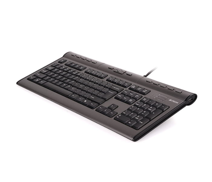 A4TECH KLS-7MUU Natural A Keyboard - Grey - Zoom Image 2