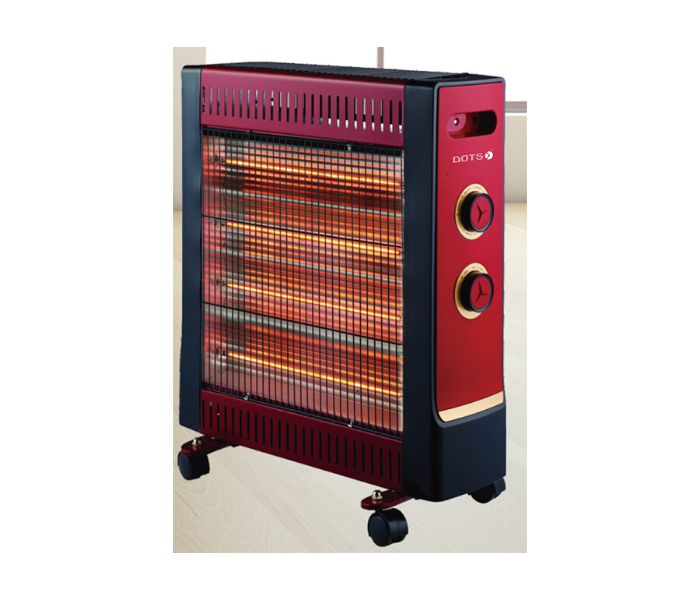 Dots NI-2005C 2000W Heater - Red - Zoom Image