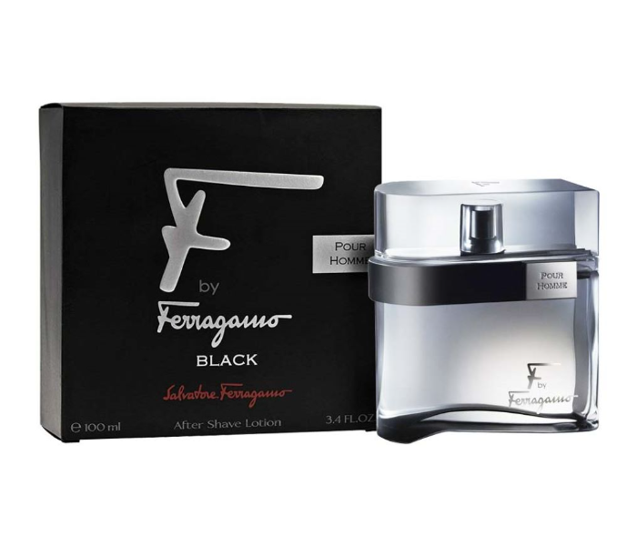 Salvatore Ferragamo 100ml F by Ferragamo Pour Homme Black Eau De Toilette for Men - Zoom Image 1