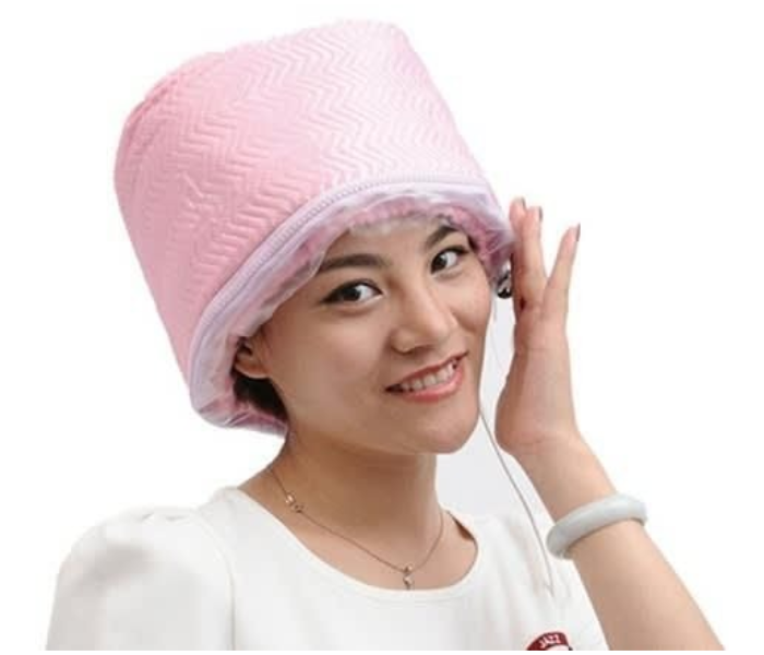 Electronic Suffocated Oil Cap Hair Steamer - Pink - Zoom Image 5