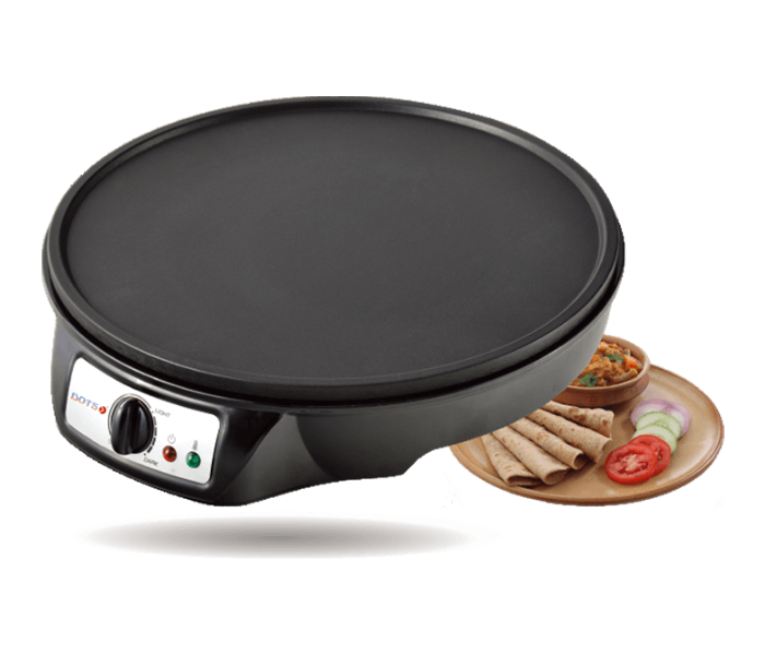 Dots CPD-603 1000W Roti Maker - Black - Zoom Image