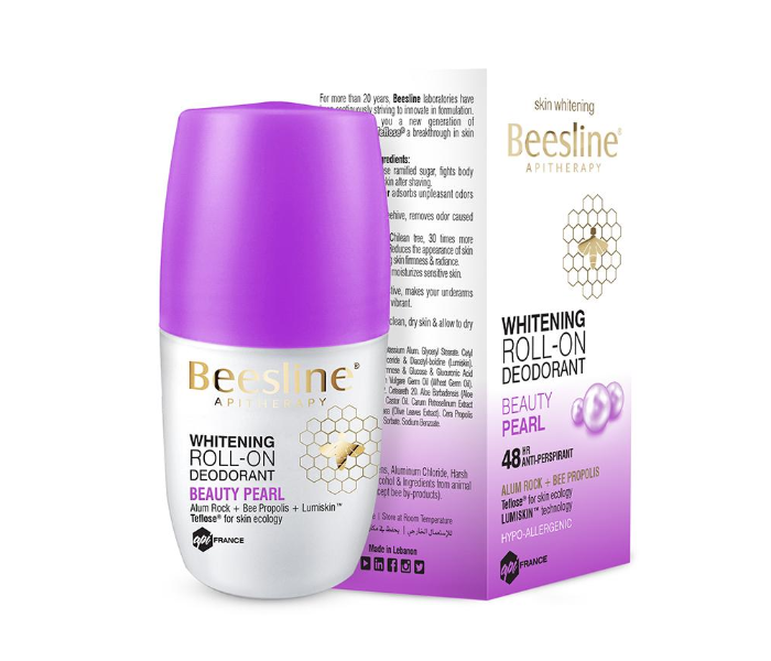 Beesline 50ml Whitening Roll On Beauty Pearl Deodorant - Zoom Image 2