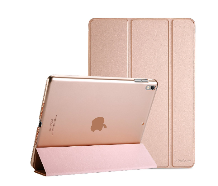 Green Premium Leather Case For Apple iPad Pro 10.2 inch 2019 - Rose - Zoom Image