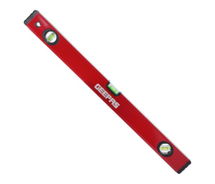 Geepas GT59064 24 inch Magnetic Spirit Level - Red - Zoom Image 1