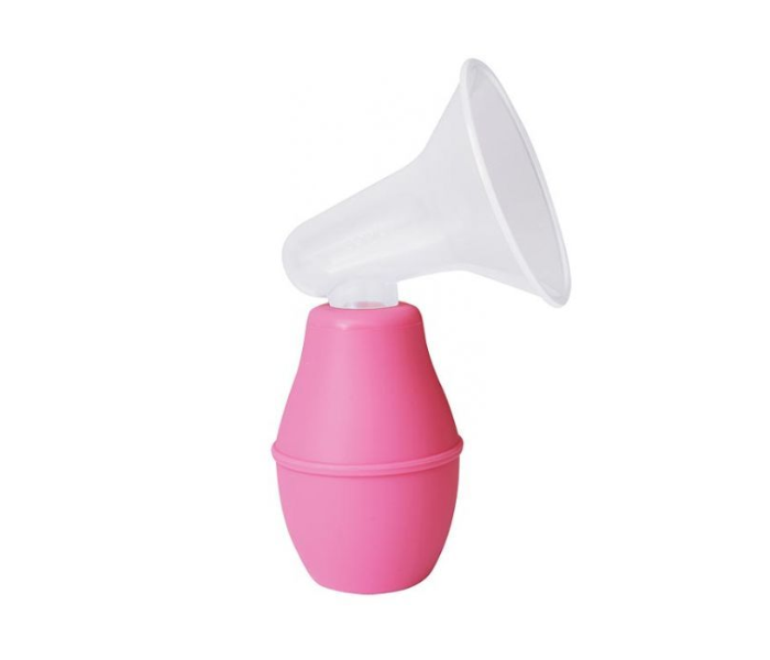 Pigeon Breast Care Plastic Pump - Pink - Zoom Image