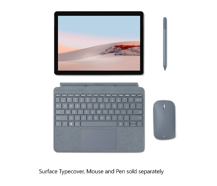 Microsoft STZ-00005 Surface Go 2 10.5 inch PixelSense Intel Core m3 and Intel Pentium Gold 4425Y 4GB RAM 64GB eMMC Intel HD Graphics 615 Windows 10 Pro - Platinum - Zoom Image