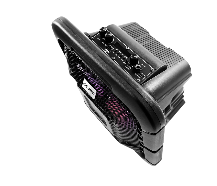 iSonic IS 471 Rechargeable Square Speaker - Black - Zoom Image 3