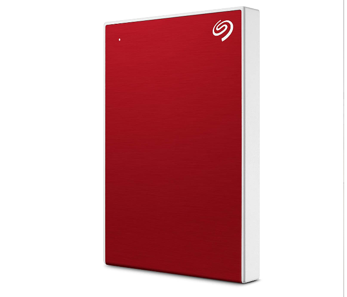 Seagate STKB2000403 One Touch Portable External Hard Drive 2TB - Red - Zoom Image 1