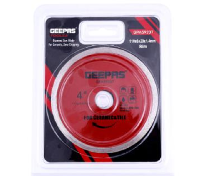 Geepas GPA59207 20mm Stone Cutting Wheel Marble Slate - Zoom Image 3