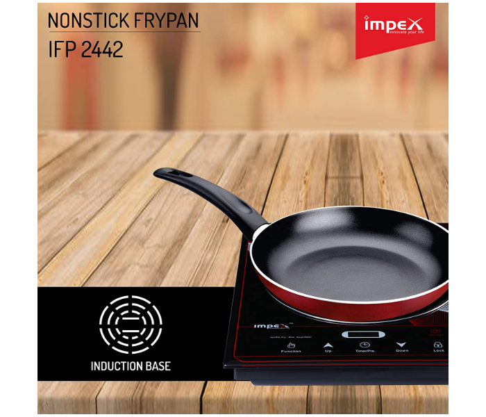 Impex IFP 2442 Premium Induction Based Nonstick Aluminium Fry Pan - Zoom Image 4