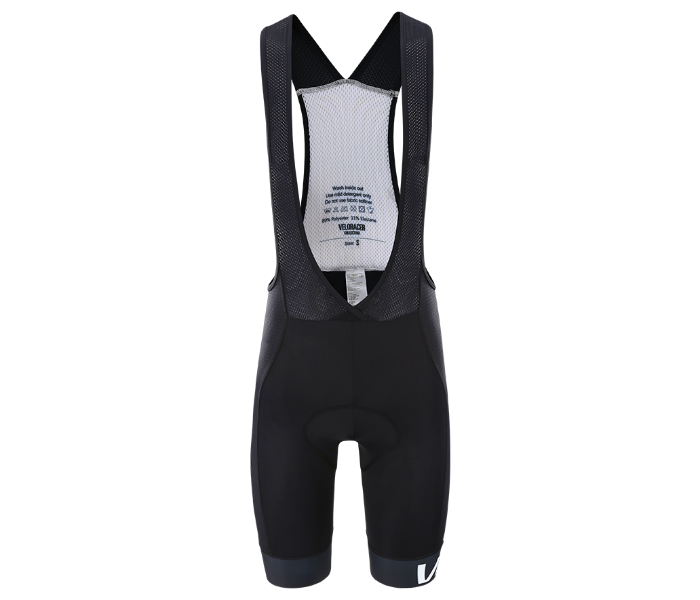 Veloracer Velo Pro XXL Bib Shorts- Black - Zoom Image 2