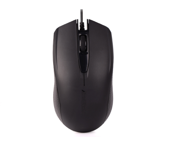 A4TECH OP-760 Wired Mouse - Black - Zoom Image 1