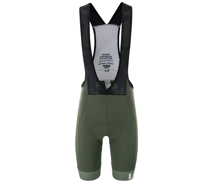 Veloracer Velo Pro Large Bib Shorts- Olive - Zoom Image 1