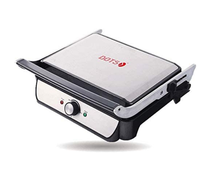 Dots SMD-135B 2000W Press Grill - Black and Silver - Zoom Image