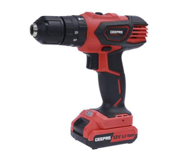 Geepas GPD1220C 12 V Lithium Percussion Drill - Zoom Image 1