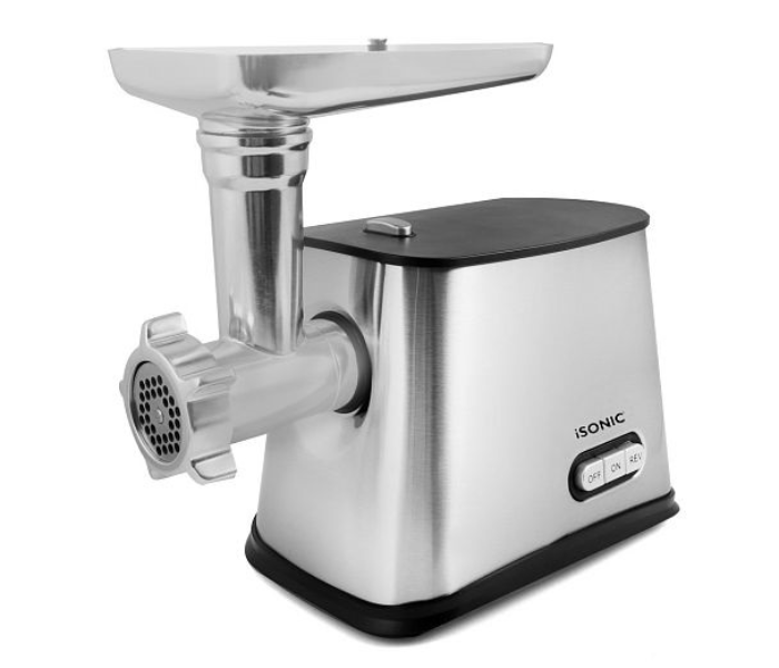 ISonic iMG 575 Electric Meat Grinder - Black and Silver - Zoom Image 1