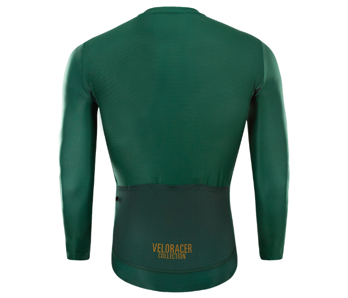 Veloracer Velo Pro Long Sleeve Jersey XL- Green - Zoom Image 4