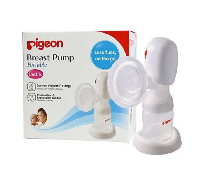 Pigeon Portable Electric Breast Pump - White - Zoom Image 2