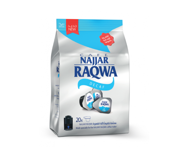 Najjar Raqwa Pack of 20 Decaffeinated Capsules - Zoom Image