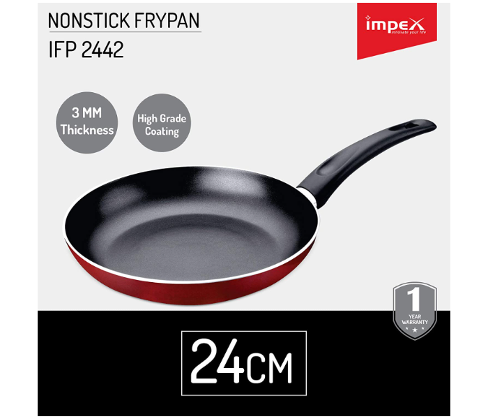 Impex IFP 2442 Premium Induction Based Nonstick Aluminium Fry Pan - Zoom Image 2