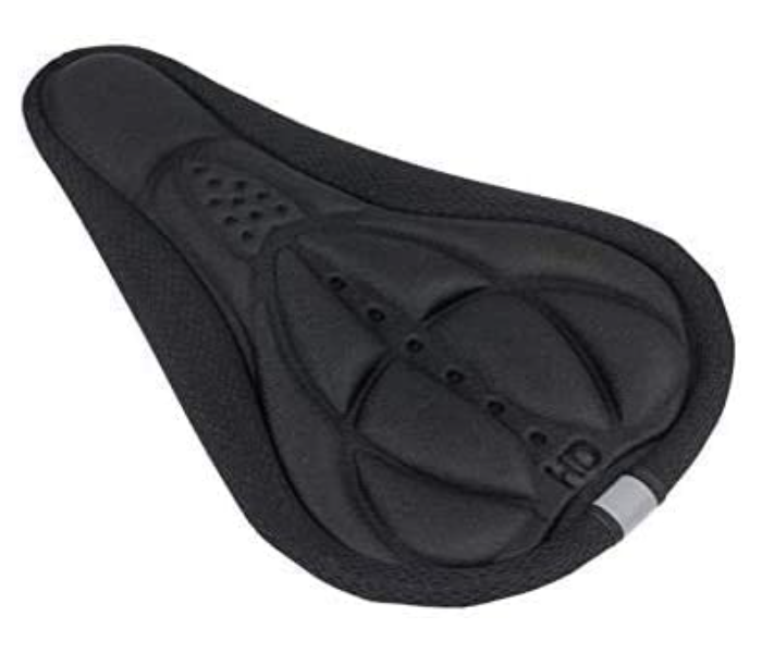 Extra Soft Gel Bicycle Seat Cover- Black - Zoom Image 1