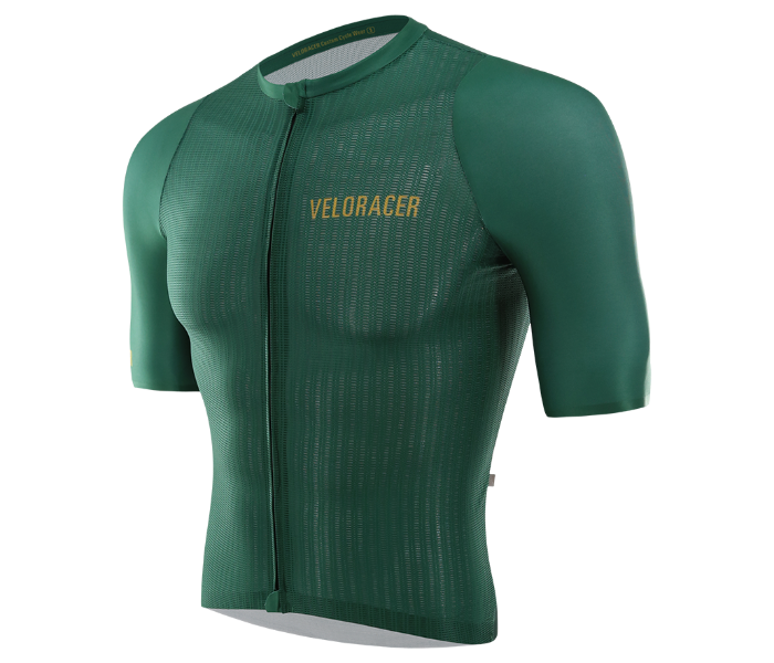 Veloracer Velo Lightweight XXL Jersey- Green - Zoom Image 2