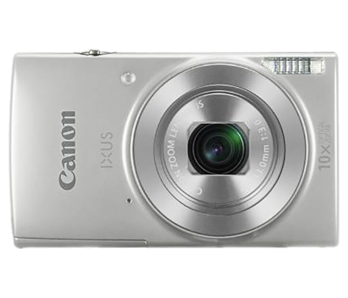 Canon IXUS 190 20 MP Digital Camera with 10x Optical Zoom - Silver - Zoom Image 1