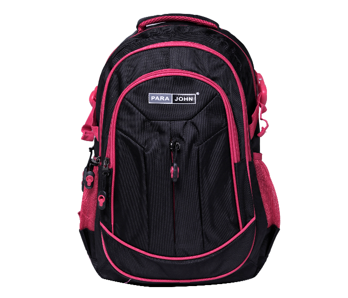 Para John PJSB6011A18-B 18-inch School Backpack - Black - Zoom Image 1