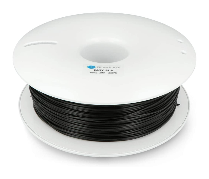 Fiberlogy 2.85mm 3D Printer Filament Easy PLA Black - Zoom Image