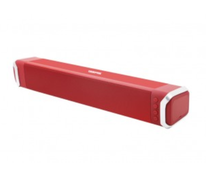 Geepas GMS11141UK Rechargeable Bluetooth Soundbar Speaker - Red - Zoom Image