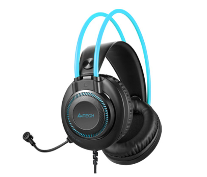 A4TECH FH200I Conference Over-Ear Headphone - Blue - Zoom Image 2